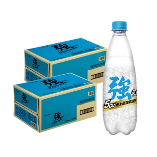 【泰山】強氣泡水500mlx2箱(共48入;官方直營)