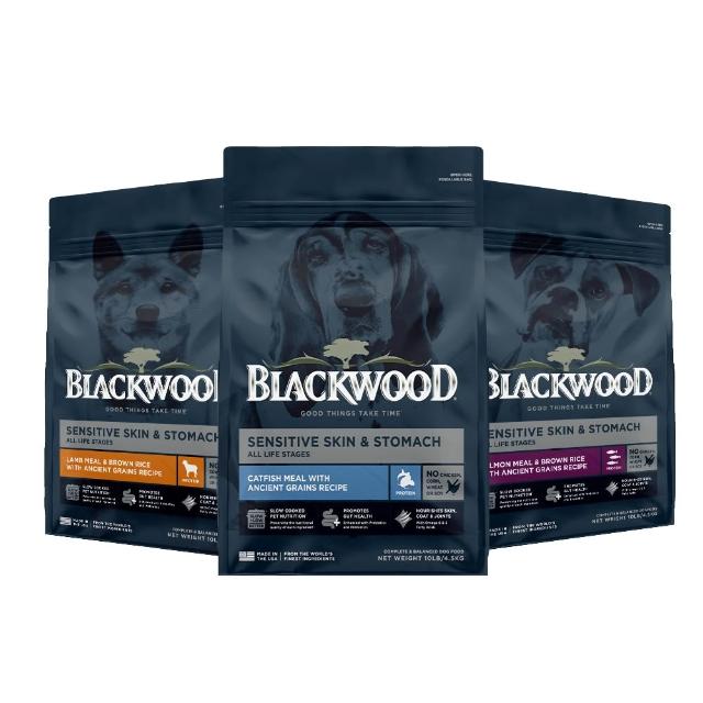 【BLACKWOOD 柏萊富】功能性系列犬用寵糧 24磅/10.9公斤(狗飼料 護膚亮毛 腸胃保健 滋補養生)