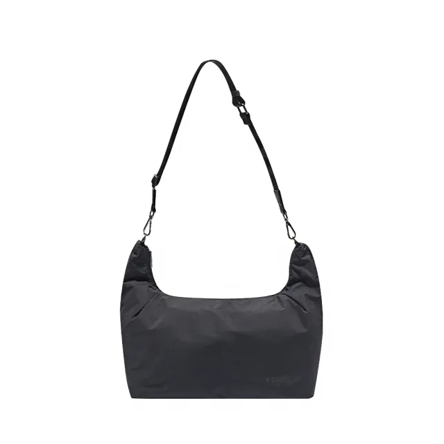 【K-SWISS】斜背包 BAG KC7513USBC51 單肩 男款女款 黑色 BG649-008