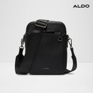 【ALDO】CLUBLIFE-極簡都會男士側背包(黑色)