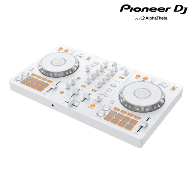 【Pioneer DJ】DDJ-FLX4-W入門款雙軟體DJ控制器(台灣公司貨)