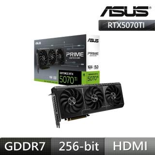 【ASUS 華碩】PRIME-RTX5070TI-16G 顯示卡+華碩 ROG 850P GAMING 電源供應器+華碩 XH01 顯示卡支撐架
