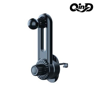 【QIND 勤大】車用出風口勾式颶風夾-通用球頭(17mm)