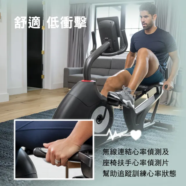 【JOHNSON 喬山】Schwinn 510R 斜臥式健身車