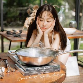 【COTD】三代鍋316不鏽鋼34CM炒鍋(炒菜鍋/煎鍋/炒鍋)