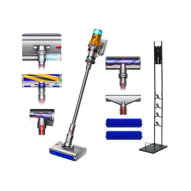 【dyson 戴森】V12s Detect Slim Submarine SV46 乾溼全能洗地吸塵器(雙主吸頭 全新升級版 洗地機)