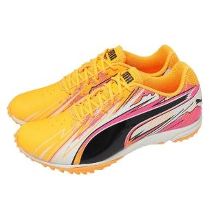 【PUMA】田徑鞋 EvoSpeed Haraka Sparked 男鞋 黃黑 中長跑 釘鞋 313592-01