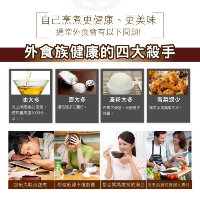 【日虎】全營養原味鍋 5L(微電腦壓力鍋不銹鋼內鍋/萬用鍋 S350)
