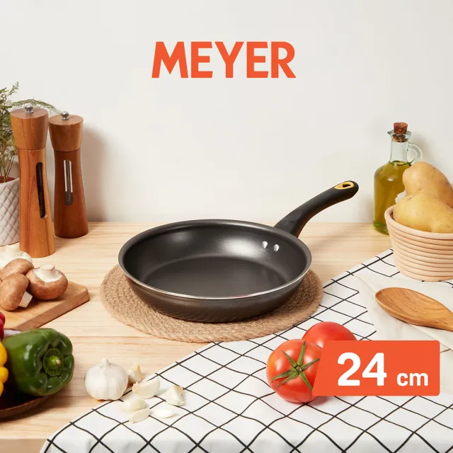 【MEYER 美亞】輕量不沾鍋 平底鍋24cm - NEW SKYLINE系列