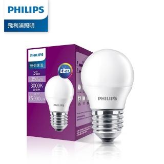 【Philips 飛利浦】3W LED迷你燈泡(PM001/PM002)