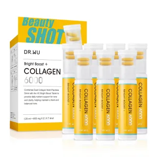 【DR.WU 達爾膚】亮妍雙膠原胜肽飲7入 - 朴信惠代言