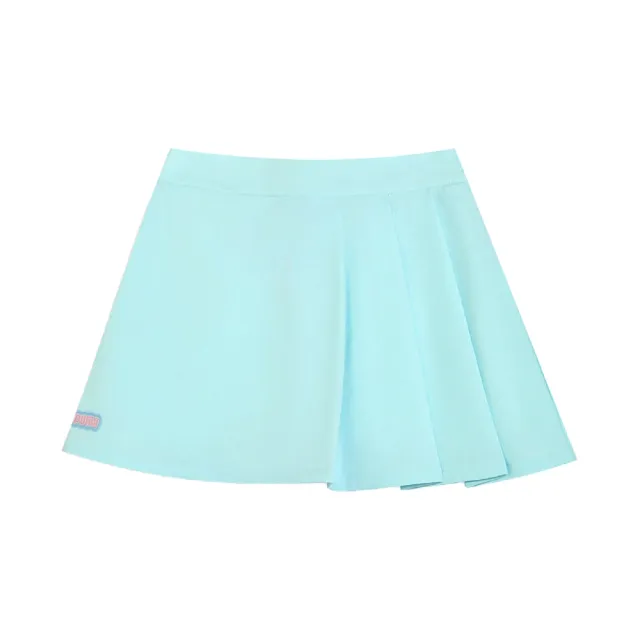 【PUMA】短裙 PT Logo Skirt 水藍 百褶 裙子 亞版 633122-96