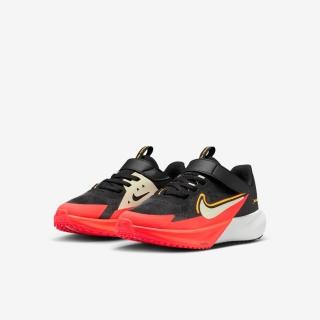 【NIKE 耐吉】運動鞋 童鞋 中童 兒童 魔鬼氈 SONIC FLY PS 黑紅白 FZ0016-005