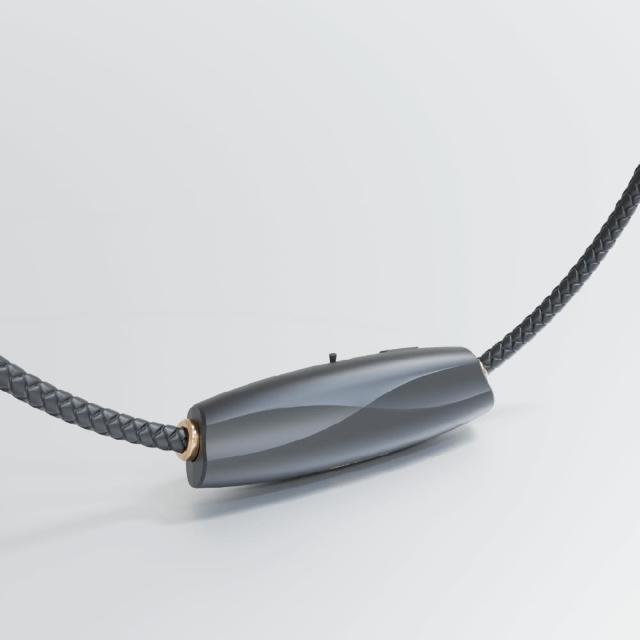 【ible】Airvida M1鈦項圈50公分穿戴式負離子空氣清淨機(太空黑/珍珠白 任選)