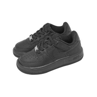 【NIKE 耐吉】休閒鞋 Force 1 Low Easyon PS 中童 黑 AF1 魔鬼氈 FN0237-001