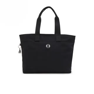 【KIPLING官方旗艦館】經典百搭黑大容量手提托特包-COLISSA UP