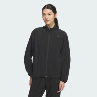 【adidas 愛迪達】TRAINING ESSENTIALS PLUS 運動外套 吸濕排汗 女 KE9131