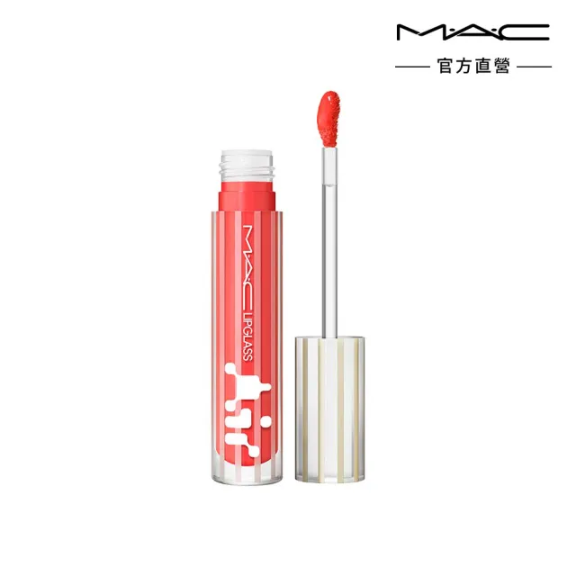 【M.A.C】超透亮冰晶潤唇露雙入組(超透亮冰晶潤唇露/保濕豐唇露 5ML *2/ #冰晶唇露)