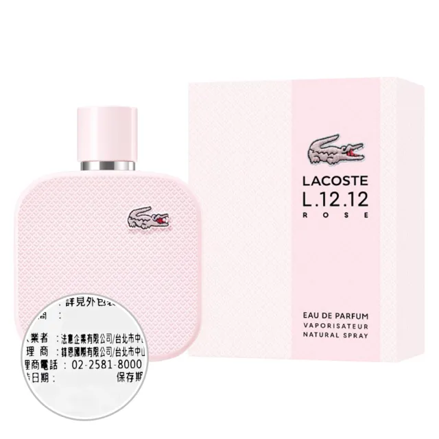 【LACOSTE】經典玫瑰淡香精 100ml (專櫃公司貨)