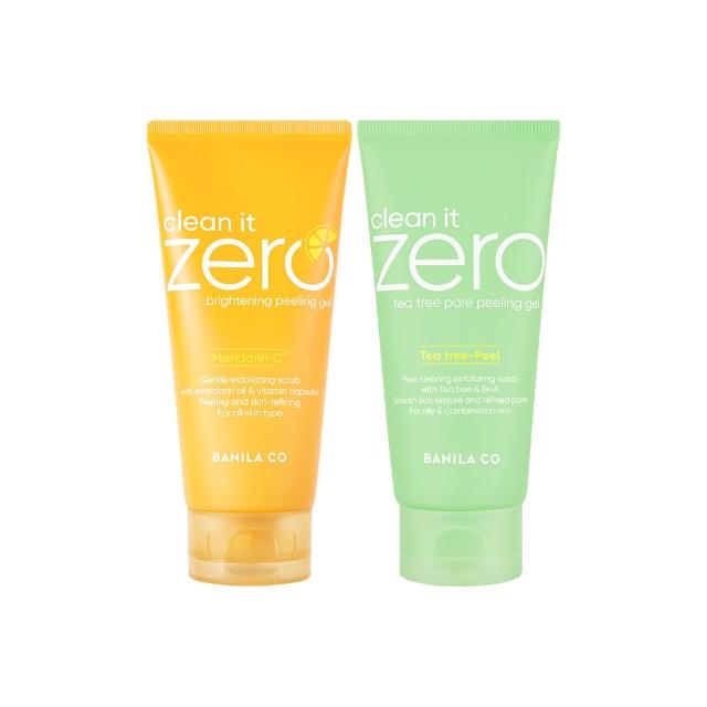 【BANILA CO】ZERO零感肌去角質凝膠120ml(維他命C/茶樹/臉部去角質)