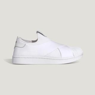 【adidas 愛迪達】Superstar II Slip-On 女 休閒鞋 舒適 白(KH8209)