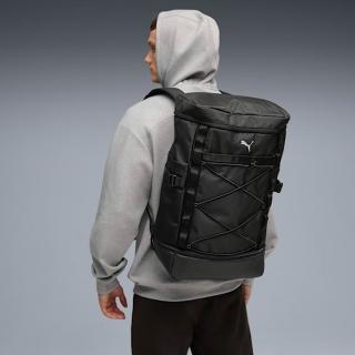 【PUMA】後揹包 運動包 書包 旅行包 大容量 雙層 TRAIN ALL DAY 黑 09240301