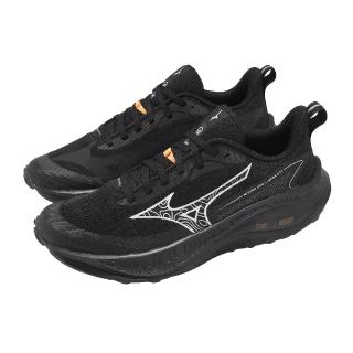 【MIZUNO 美津濃】防水越野跑鞋 Neo Lumina GTX 女鞋 黑 機能 抓地 戶外 J1GK2659-22
