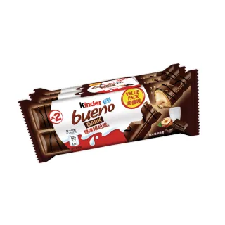【Kinder 健達】健達繽紛樂3入組_黑巧克力(可可/巧克力棒/黑巧克力)