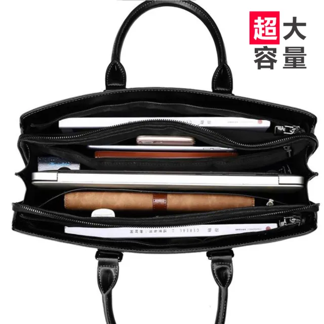 【BONum 博紐】雙11 輕量網眼可增容量無背帶手提商務包(公事包 上班 律師 硬包 輕量 文