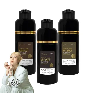【KAFEN 卡氛_官方直營】何首烏染髮膏系列Plus+升級版400ml(安心染 5分鐘快速過色 曜石黑/暮褐棕/可可棕)