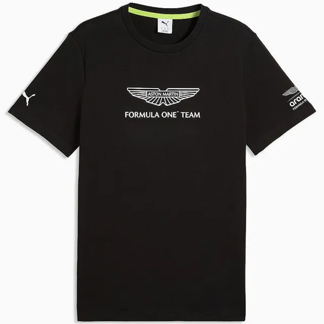【PUMA】短袖上衣 男 歐規 AMF1 黑 63539601