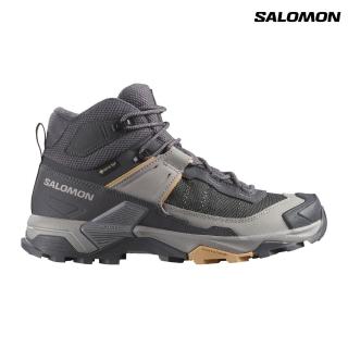 【salomon】X ULTRA 5 MID GORE-TEX 女款 中筒登山鞋 鐵灰