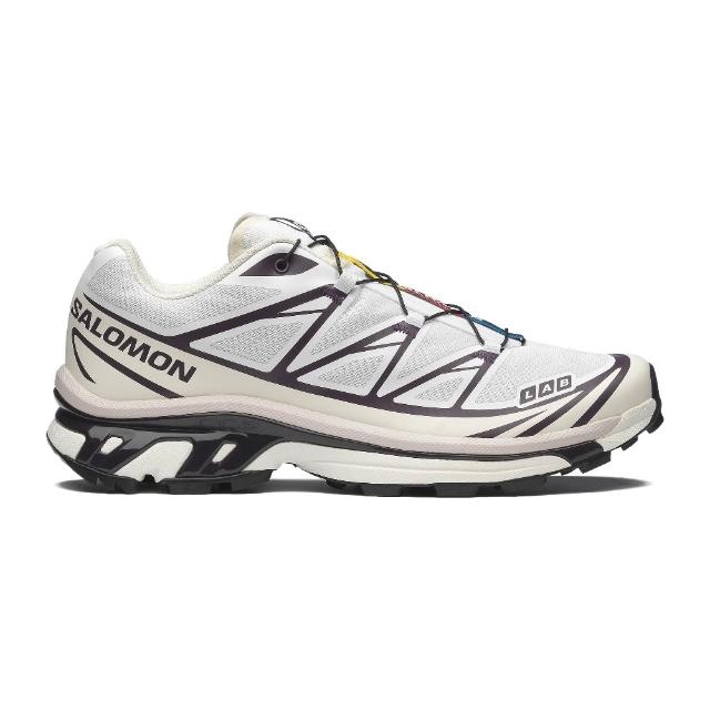 【salomon】XT-6 運動鞋 白/香草冰/梅子色