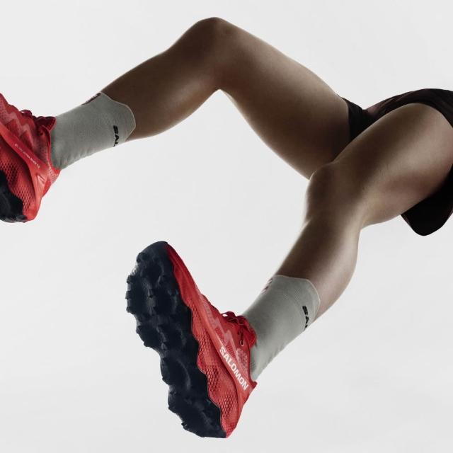 【salomon】S/LAB ULTRA GLIDE 1.5 野跑鞋 火焰紅/白