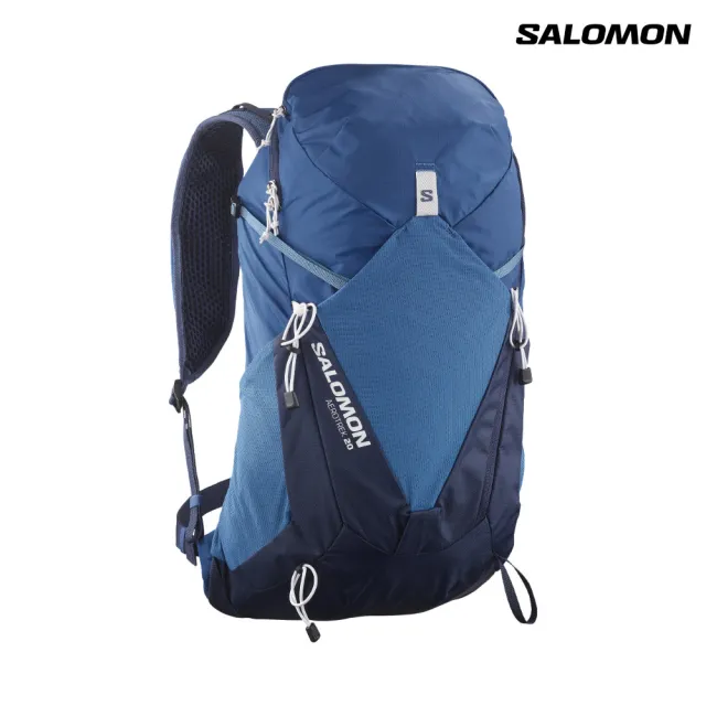 【salomon】AEROTREK 20 多功能背包 海神/鳶尾花黑/深藍