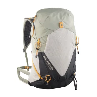【salomon】AEROTREK 28 多功能背包 海草綠/白雲銀
