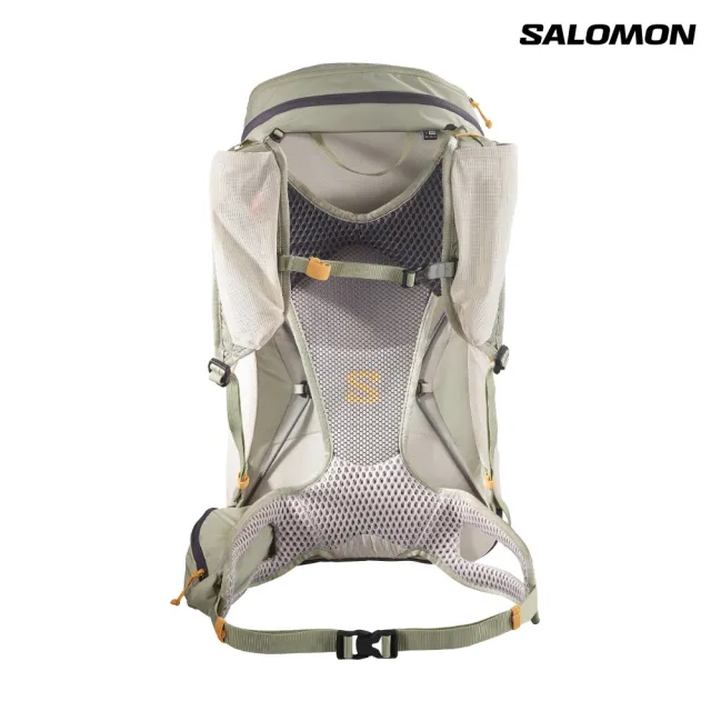 【salomon】AEROTREK 28 多功能背包 海草綠/白雲銀