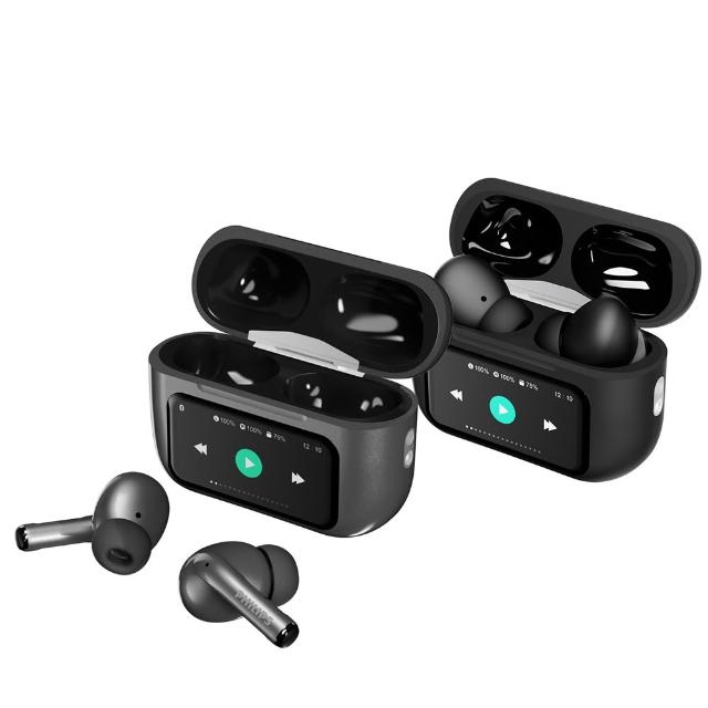 【Philips 飛利浦】AI智能全觸控螢幕ANC+ENC主動降噪藍牙6.0耳機-TAT2630