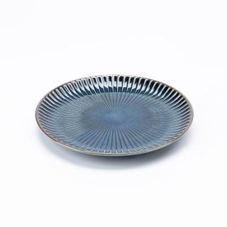 【NITORI 宜得利家居】圓盤 窯變千段 21CM NV