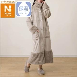 【NITORI 宜得利家居】(DECO HOME商品)超吸濕發熱 可穿式毛毯 N WARM SP KK04 MO 120(DH)