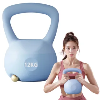 【keep power】12kg 軟式壺鈴 軟壺鈴 壺鈴 (防滑防汗 保護地板 環保材質)