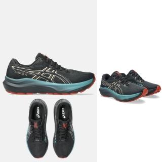 【asics 亞瑟士】GT-2000 14 GTX 男款 防水 慢跑鞋 一般楦 1011C058-002 曜黑 杏橙 支撐型 亞瑟膠