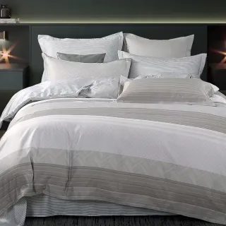 【MIT iLook】台灣製 萊賽爾天柔絲歐式邊框舖棉枕套2入(多款可選)