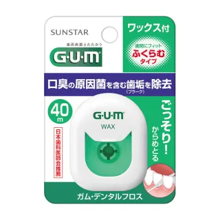 【台隆手創館】GUM 牙周護理牙線-含蠟膨脹型40m