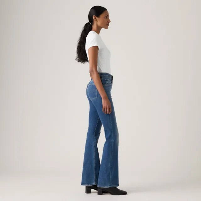 【LEVIS】726™ 高腰喇叭牛仔褲 / 破壞加工 女生牛仔褲 熱賣單品 A3410-0163
