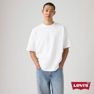 【LEVIS】純棉厚磅寬鬆短袖Tee / 白 男生上衣 人氣新品 005GY-0000