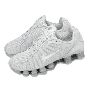 【NIKE 耐吉】休閒鞋 Wmns Shox TL 女鞋 灰 彈簧鞋 厚底 緩震 IB1087-002