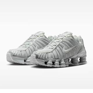 【NIKE 耐吉】W SHOX TL 灰銀 彈簧鞋 女鞋 男女段(IB1087-002)