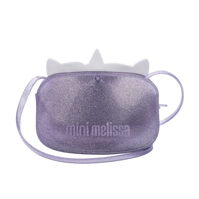 【Melissa】雙11 獨角獸造型側背包(紫色) 防潑水