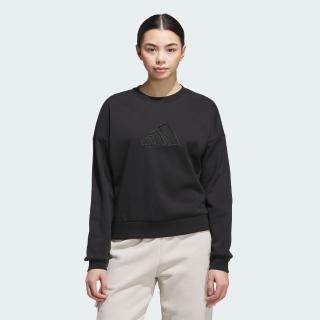 【adidas 愛迪達】SEASONAL ESSENTIALS 長袖上衣 女 JM4207